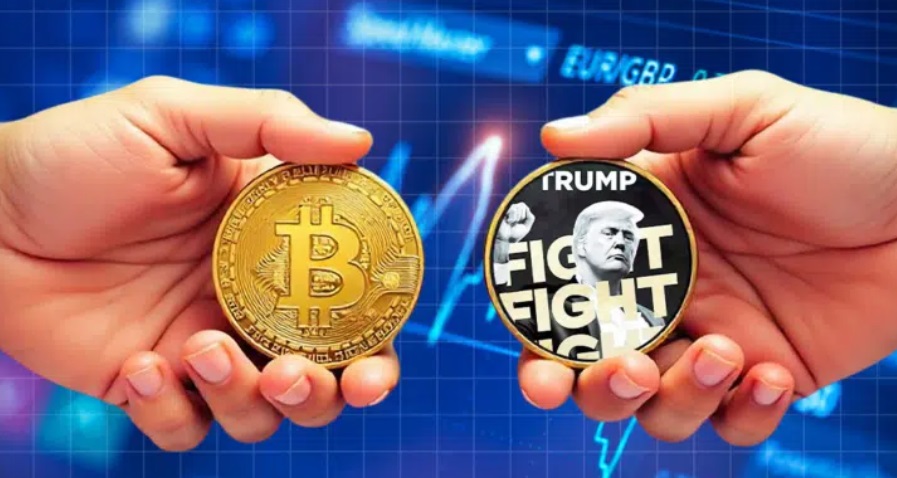 比特币交易价格超过 98,000 美元，特朗普股价上涨 40%