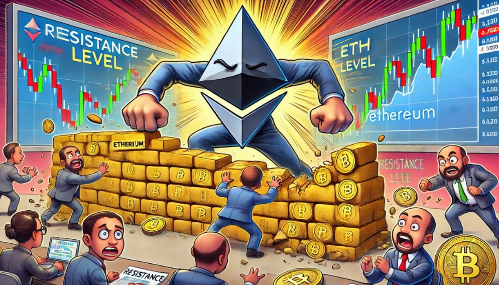 以太坊触及主要阻力位：ETH 价格的潜在转折点？