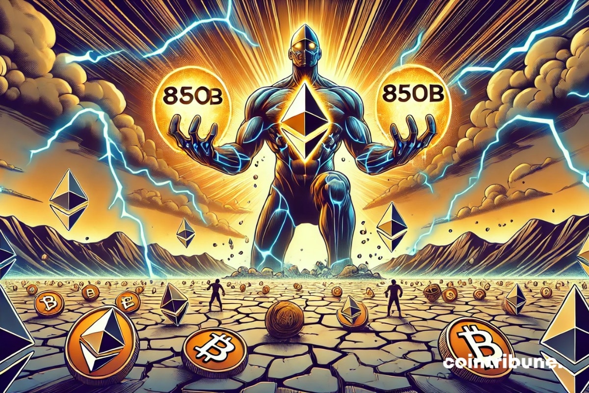 以太坊以 8500 亿稳定币交易量击败竞争对手